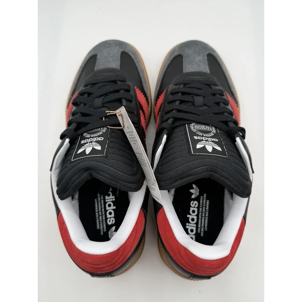 ADIDAS Samba XLG Unisex Sneakers, Men's8, Women's 9, Black,Red,Gray,IE9178, NIB